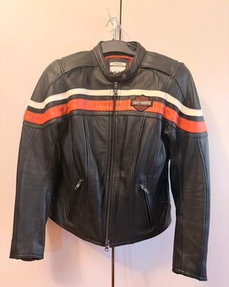 Giacca moto donna pelle originale Harley-Davidson