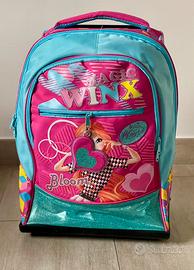Zaino Trolley Scuola Winx