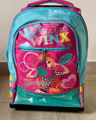 Zaino Trolley Scuola Winx