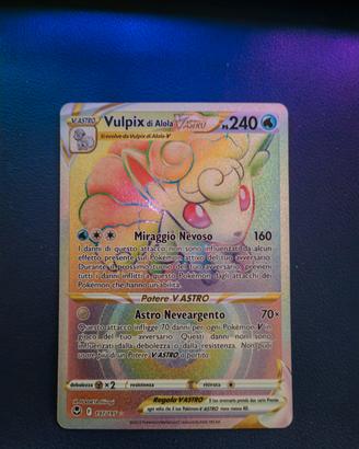 Carta Pokémon Vulpix di Alola V ASTRO (SIT 197)