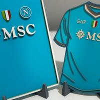 Quadro Poster 3D Napoli 25/26