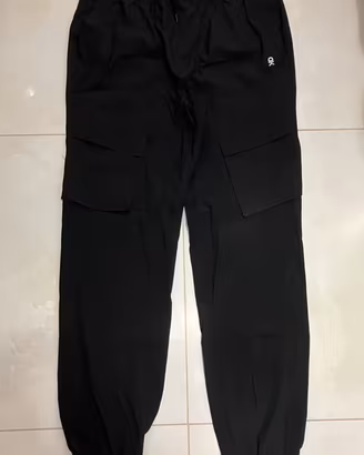Pantaloni neri baggy