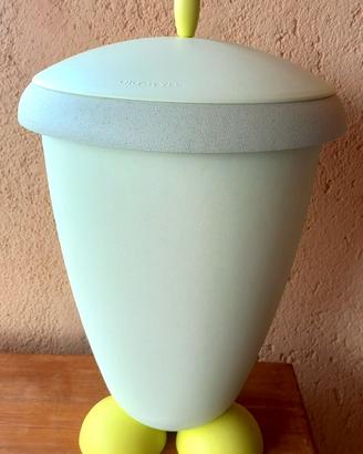 Iconico bidone contenitore Giostyle “Fiori” 1996