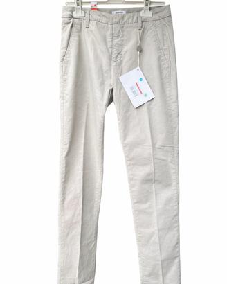 Dondup pantaloni beige uomo taglia 48 nuovi