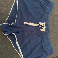 Pantaloncini blu donna