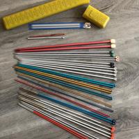 Set ferri da maglia e uncinetto