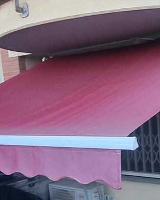Tenda da sole Goplus 300 x 250 cm rossa