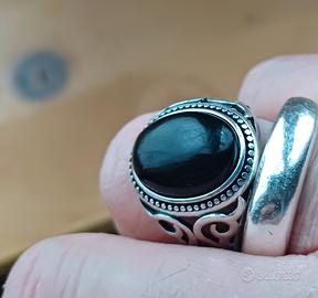 Anello uomo argento