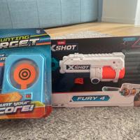 Nerf con 20 proiettili e bersaglio