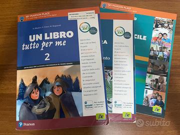 Un libro tutto per me 2 media Italiano (spedisco)