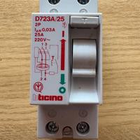 Bticino Int. differenziale SALVAVITA D723A/25