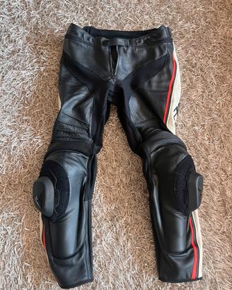 Pantaloni Pelle Moto Dainese Misano