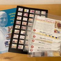 Francobolli Pontificato Papa Giovanni Paolo II