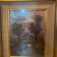 Mancini - Olio su tela - Mulino - metà ‘900