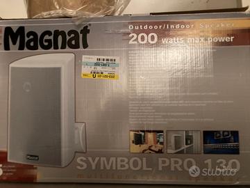 Magnat symbol HIFI casse esterno bianchi