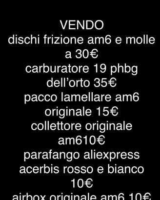 pezzi am6