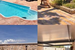 Villa con piscina a lido azzurro