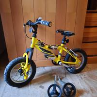 bici twin bambino rotelle 