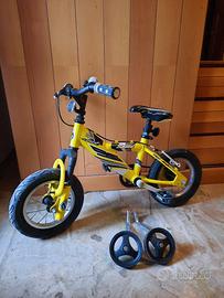 bici twin bambino rotelle 