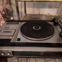 Philips 943   giradischi con cassette records 1970