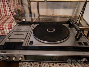 Philips 943   giradischi con cassette records 1970