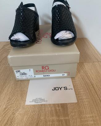 Usati 1 sola volta sandali Romeo Gigli Tg 37