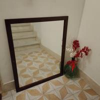 mobile bagno completo di specchio più cassa panca 