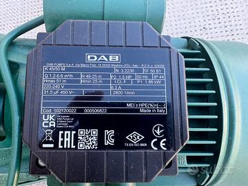 Pompa acqua centrifuga DAB K 45/50 M