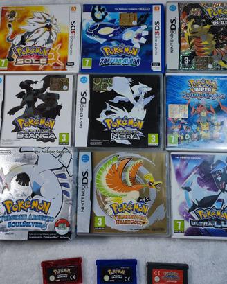 NINTENDO 3DS DS GIOCHI POKÉMON SUPER MARIO ZELDA