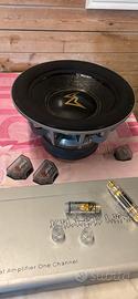 Subwoofer ascendant audio