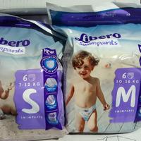 LIBERO SWIMPANTS PANNOLINI tg S e M