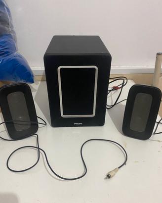 Impianto audio 2.1 per  TV,pc computer subwoofer