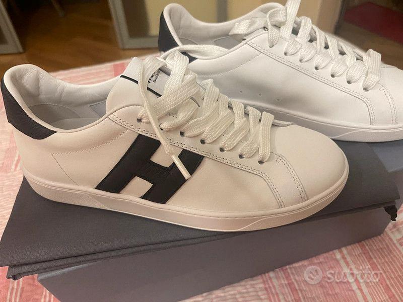 HOGAN UOMO MOD.H86N SNEAKERS BIANCO NOTTE Abbigliamento e