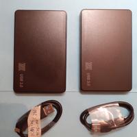 LOTTO DI 2 HD HITACHI ESTERNO USB 3.0 USATO DA 500