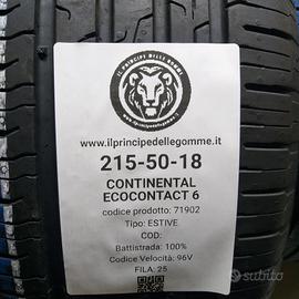 2 GOMME 215 50 18 CONTINENTAL A71902