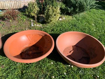 2 vasi enormi da giardino