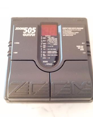 Pedale chitarra zoom