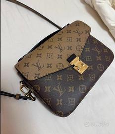 Borsa a tracolla colorblock LV, solo un pezzo