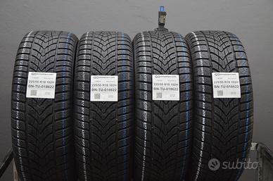 4 Pneumatici 225/55 R18 Dunlop Winter Sport 4 D