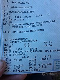 motore  giulietta
