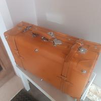 valigia cuoio vacchetta 