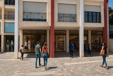 Locale commerciale 1000 mq frazionabili
