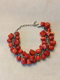 Bracciale in corallo rosso