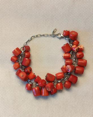 Bracciale in corallo rosso