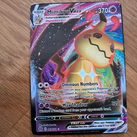 carta pokemon mimikyu Vmax