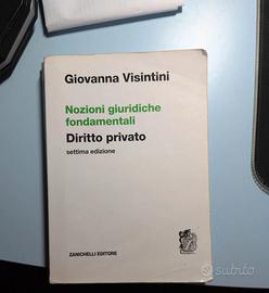 Nozioni giurdiche fondamentali Diritto privato