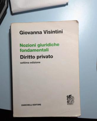Nozioni giurdiche fondamentali Diritto privato