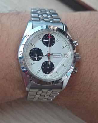 Eberhard Champion Lemania 5100 revisionato + box