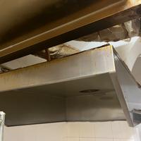 Cappa inox con filtro a carboni attivi