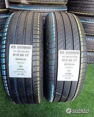2 gomme 215 60 17 MICHELIN RIF872